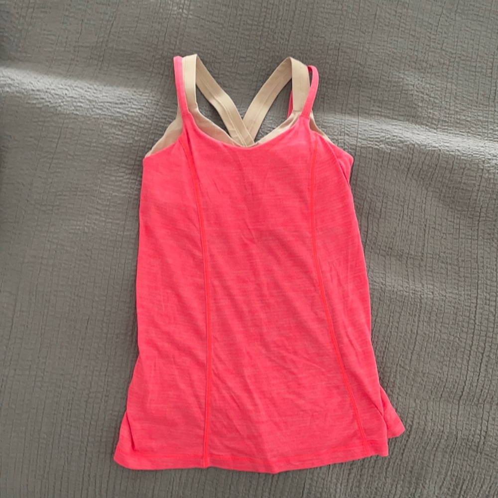 Lululemon too with built in bra